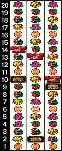 南国物語・リール配列