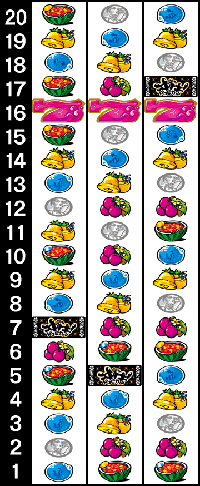 沖ドキトロピカル・リール配列