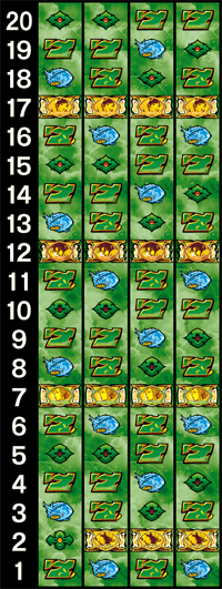 鉄拳3rdエンジェル・リール配列