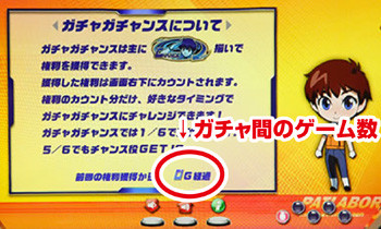 パトレイバー・ガチャ間のG数