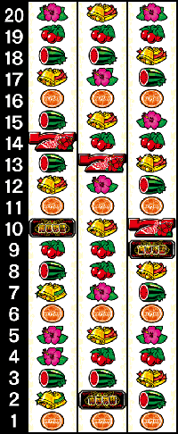 南国SP・リール配列