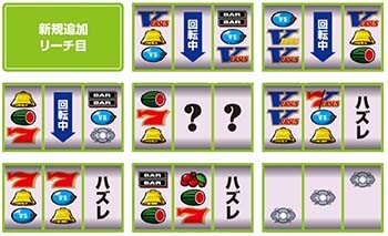 新規追加リーチ目