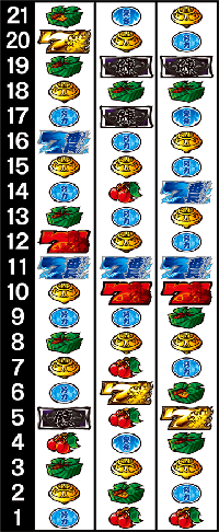 サラリーマン番長・リール配列