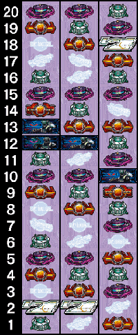 ロストプラネット2・リール配列