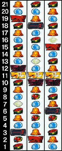 マジンガーＺのリール配列