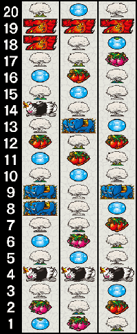 獣王リール配列