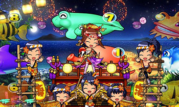 お祭りモード中の演出