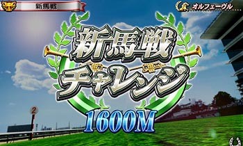 新馬戦チャレンジ