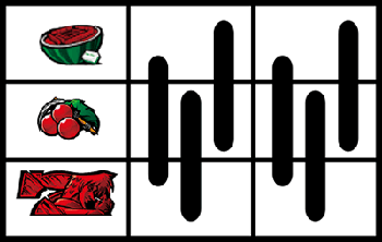 中段にチェリー停止