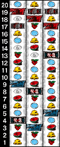 呪怨リール配列