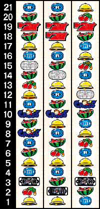 タイムクロス2・リール配列