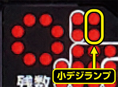 止め打ちランプ