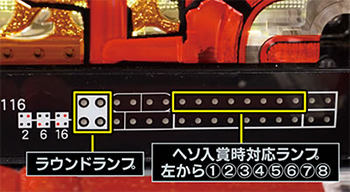 北斗の拳7のランプ