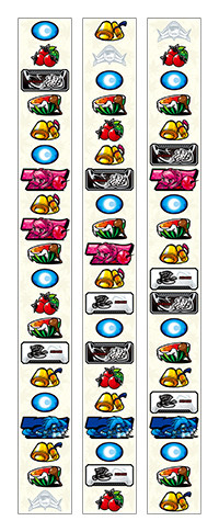 忍魂3のリール配列