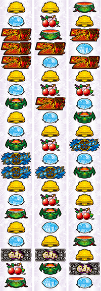 花の慶次4・リール配列