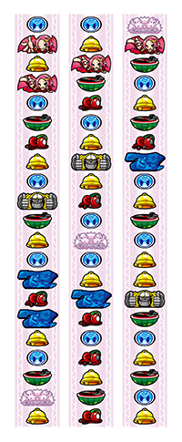 シェイク3 SIDE-1A・リール配列