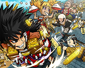 スロット剛衛門ART終了画面・設定4以上確定