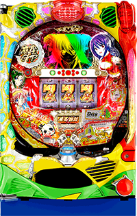 CR麻雀物語ドラム・筐体画像