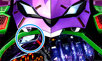 CRエヴァンゲリオン12・初号機眼光先読み予告