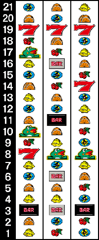 ニューパルサーSP2・リール配列