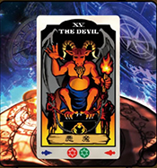 タロットエンペラー・悪魔正位置